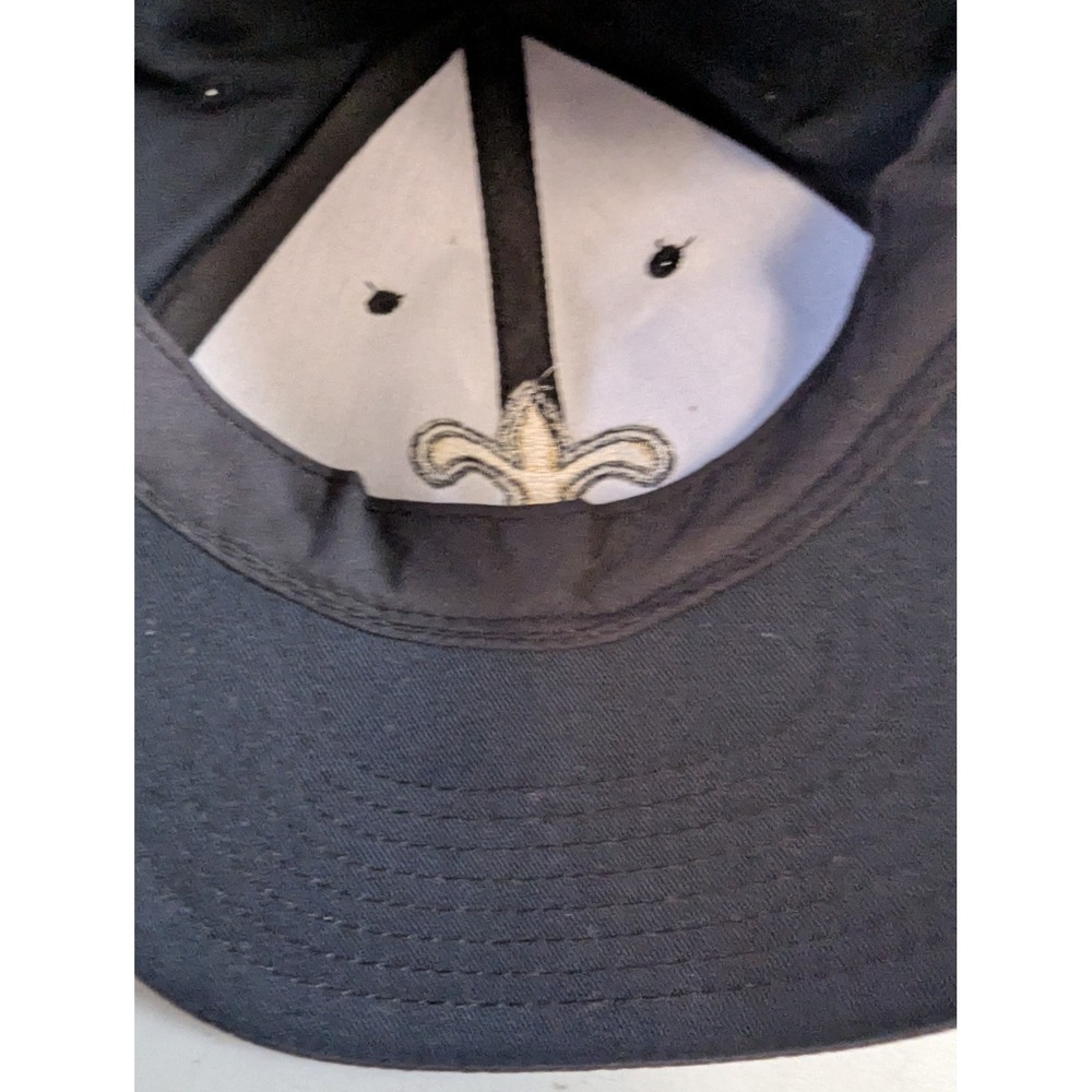 New Orleans Saints Hat Yokem Toyota Promo Sun Faded Distressed Fleur De Lis Cap - Picture 6 of 9
